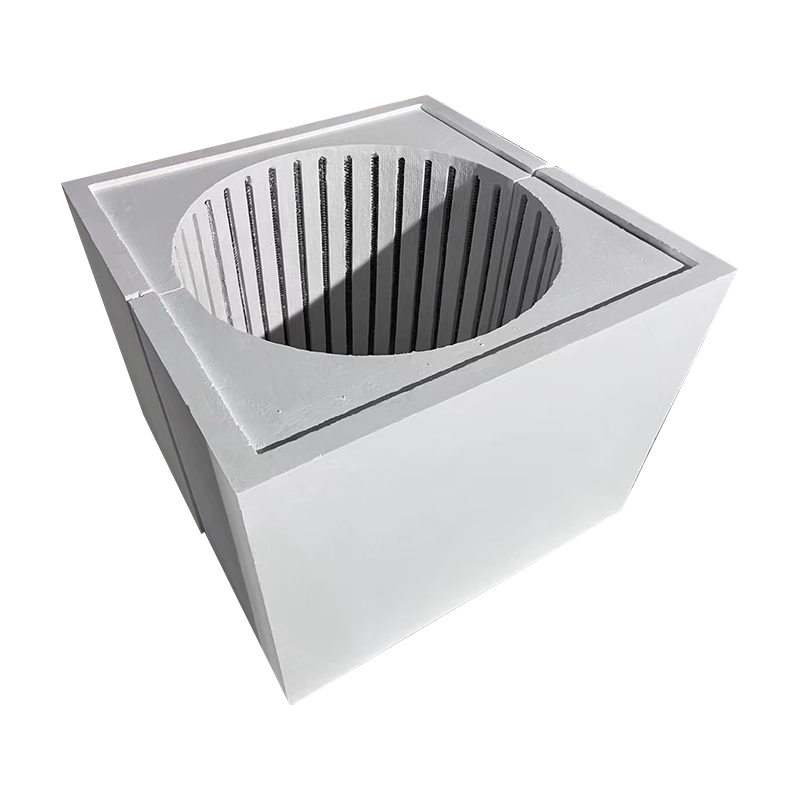 Blok topného modulu z keramických vláken pro elektrickou odporovou pec